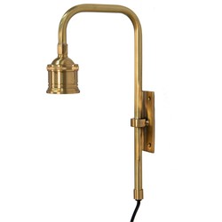 Clayre & Eef Wandlamp Goudkleurig Metaal