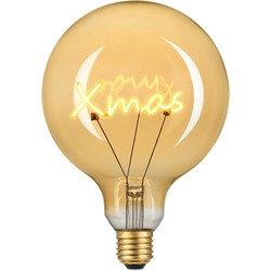 Kerst E27 led lamp - goud