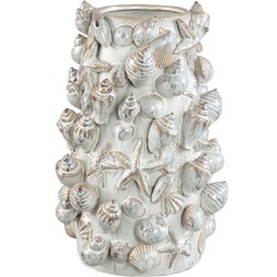 PTMD Bloempot Prince - 25x24x37 cm - Keramiek - Creme
