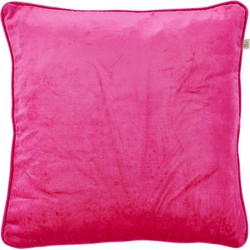 Dutch Decor FLUWEEL - Kussenhoes fuchsia 45x45 cm - Dutch Decor