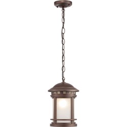 Maytoni Outdoor - Hanglamp Salamanca - Bruin - Ø17,7