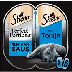 Natvoer voor volwassen katten 3x(2x7.5g) multipack SHEBA