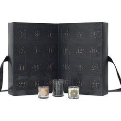 MISOU Adventskalender - Advent Kalender - December - Kaarsen - 24 Geurkaarsen - Zwart - Adventkalender - Dames - Sinterklaas - Kerst - 2024