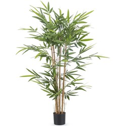 Kunstplant bamboe 120 cm Deluxe | Echt bamboe | NeverLeafs