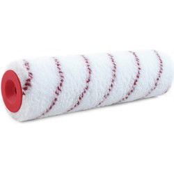 Muur vacht anti-spat verfroller polyester geweven pluisvrij 7,2 x 18 cm - Verfrollers