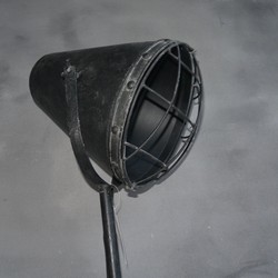 vloerlamp metaal zwart 35x27x186cm 