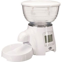 TRIXIE TX7 AUTOMATISCHE VOERDISPENSER WIT 5 L 40X34X26 CM