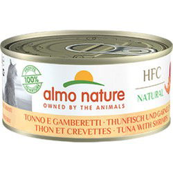 Almo nature hfc cat tonijn&garnaal 150gr