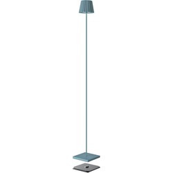 Sompex Troll 2.0 LED | Vloerlamp | Oplaadbaar | Aluminium | Dimbaar | Spatbescherming | Indoor | Outdoor | Blauw | 120 cm