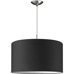 hanglamp tube deluxe bling Ø 45 cm - zwart
