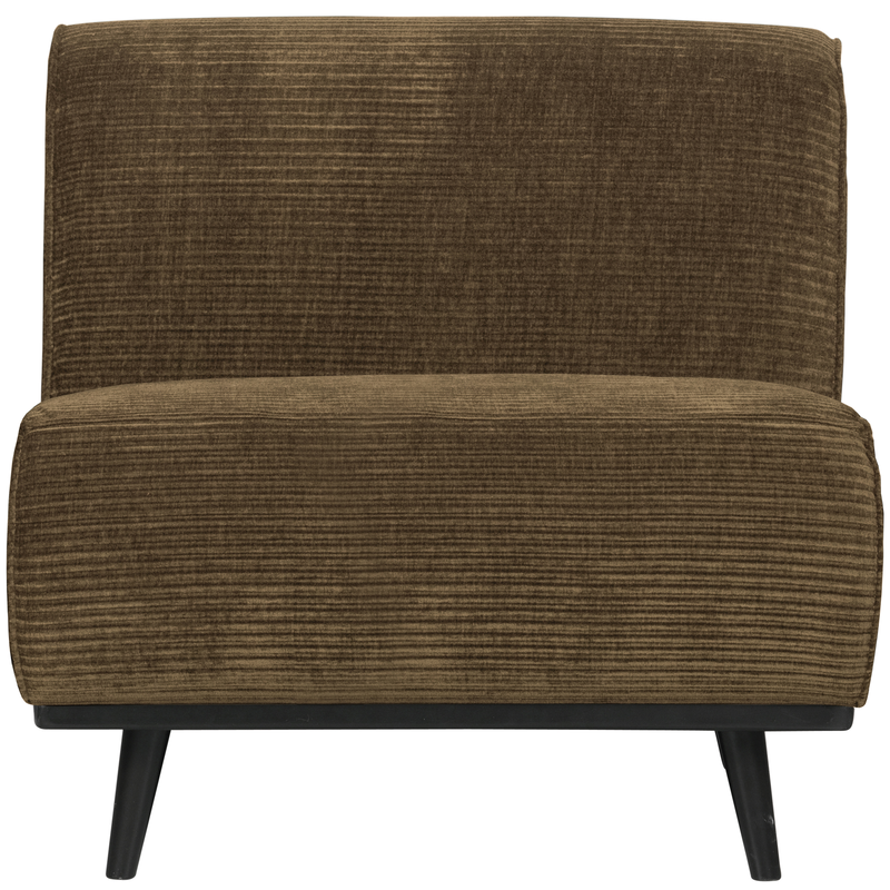 WOOOD Statement 1-Zits Element - Ribstof - Rock - 77x79x93 - 