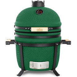 Buccan BBQ - Kamado barbecue - Sunbury Smokey Egg - Table Grill 15" - Limited edition - Groen