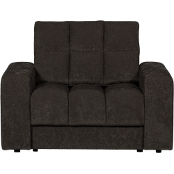 WOOOD Second Date Fauteuil - Vintage - Antraciet