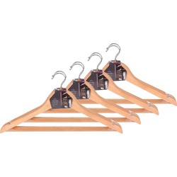 12x Kledinghangers hout - Kledinghangers