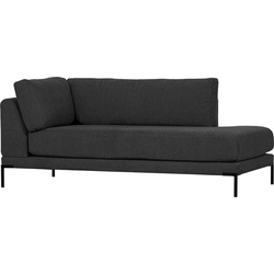 vtwonen Couple Lounge Element - Polyester - Donkergrijs - 89x100x200