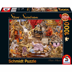 Schmidt Schmidt Music Mania, 1000 stukjes - Puzzel - 12+
