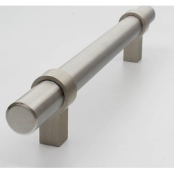 Deurgreep Marloes - staal - 128 mm - Modern - Handgreep - Kastgreep - Ladegreep