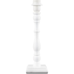 Home sweet home tafellamp Woodi ↕ 38 cm - wit