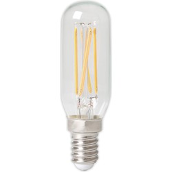 3 stuks - LED volglas Filament Buismodel 240V 3,5W 310lm E14 T25x85, Helder 2700K Dimbaar