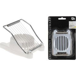 Excellent Houseware Eiersnijder Wit/RVS