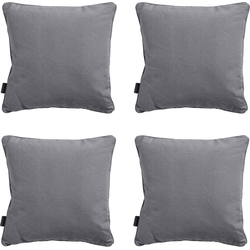 Madison -  Sierkussen Panama grey - Ca. 45x45 cm - Set van 4