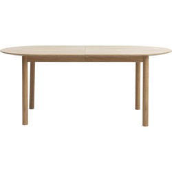 Eettafel Ovaal - Naturel Eikenhout - 280x100x75cm - Gallina
