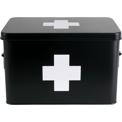 Present Time - Medicijnbox Cross Large - Zwart