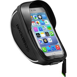 Decopatent® PRO Stuurtas - Telefoonhouder fiets Waterdicht - Fietstas universeel tot 6.5 inch Gsm - Mtb - Ebike - iPhone - Samsung
