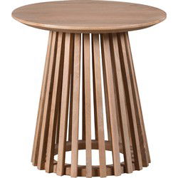 Lewis & Loft Bijzettafel Levi - FSC® mangohout - Rond ⌀50 - Naturel