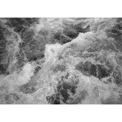 Komar fotobehang Wildest Water zwart wit - 350 x 250 cm - 610017
