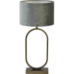 Tafellamp Jamiri/Gemstone - Ant, Brons/Antraciet - Ø30x67cm