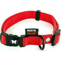 MARTIN HALSBAND VERSTELBAAR NYLON ROOD 20-30X1 CM