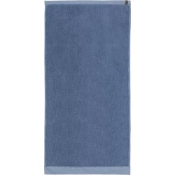 ESSENZA Connect Organic Lines Handdoek Blauw - 70x140 cm