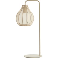 Light & Living - Tafellamp ELATI - Ø20x60.5cm - Bruin
