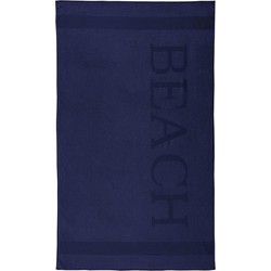 Zavelo Beach Strandlaken Navy (100x200 cm)