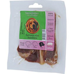 Natuurlijke Snack serrano mini hambotje zak a 3 stuks