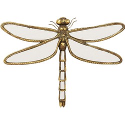 Kare Wanddecoratie Dragonfly Mirror