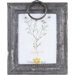 Clayre & Eef Fotolijst Grijs IJzer