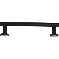 Luzzo® Fisso Straight Handgreep Badkamer/Toiletgreep 45 cm - Zwart