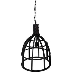Hanglamp -  40x50 - zwart - metaal
