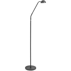 Landelijke Metalen Highlight Parma LED Vloerlamp - Zwart