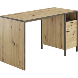 Industrieel Bureau 1 Deur 1 Lade L135 cm - Loft