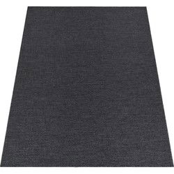 Binnen & Buitenkleed - Vloerkleed Lucine - Antraciet - 200x280 cm