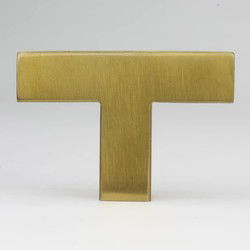 Deurknop Tom - messing