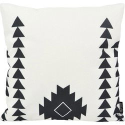 Dano Black / White #4 - Outdoor | 45 x 45 cm | Kussenhoes | Katoen