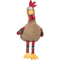 TRIXIE PLUCHE HAAN MET DIERENGELUID 60 CM 2 ST