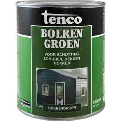 Bauerngrün 1l Farbe/Lasur - tenco