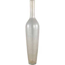 PTMD Levia Ronde Vaas - H51 x Ø10 cm - Glas - Goud