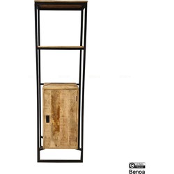 Benoa Len 1 Door Bookshelf 60 cm