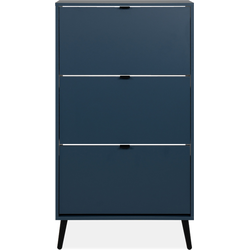 Schoenenkast met 3 kleppen en 2 vakken per klep, 70 cm  VIGO